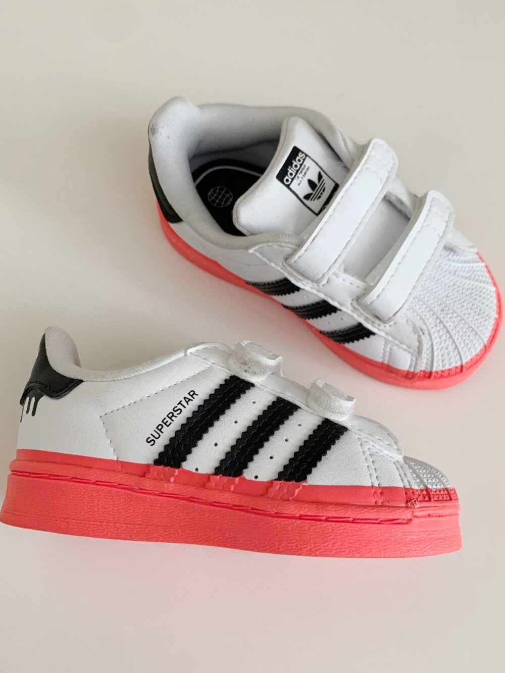 Adidas Kids Superstar Ortholite Sneakers • Infant / Toddler Size 5